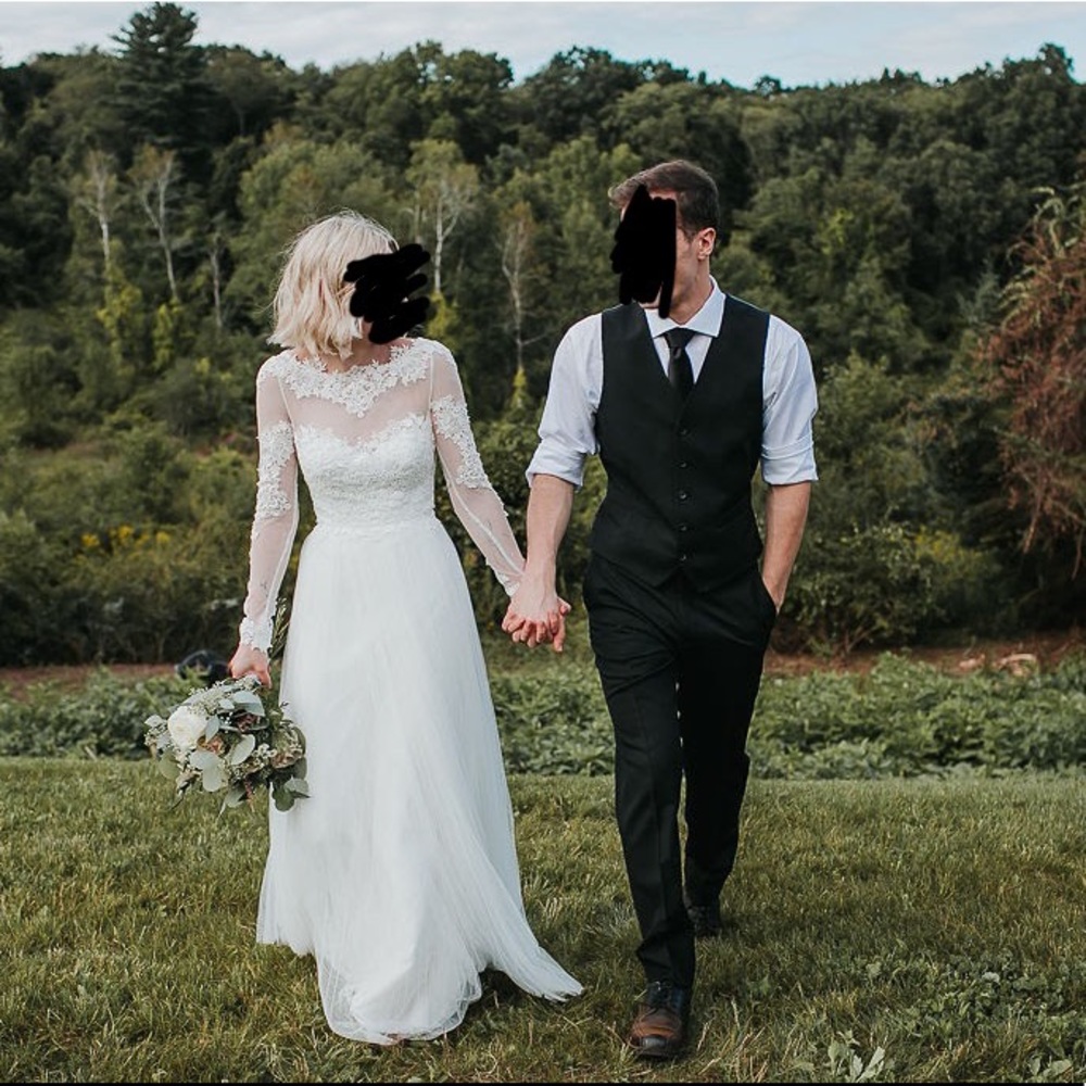 Wedding Dress Long sleeve A line